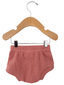 Organic Cotton Waffle Shorts, Dusty Rose