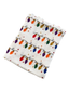 Organic Cotton Waffle Swaddle, Christmas Lights