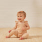 Organic Pointelle Knit Overalls, Shell
