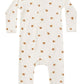 Organic Ribbed Baby Jumpsuit, Snails