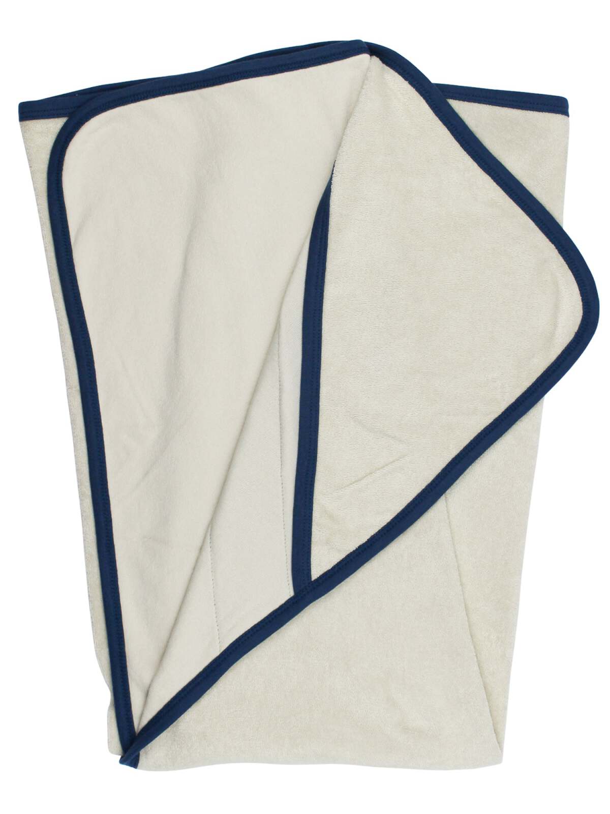 Organic Terry Cloth Hooded Towel, Blues