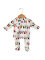 Organic Waffle Kimono & Pant Set, Christmas Lights