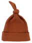 Organic Waffle Knot Beanie, Caramel