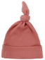 Organic Waffle Knot Beanie, Dusty Rose