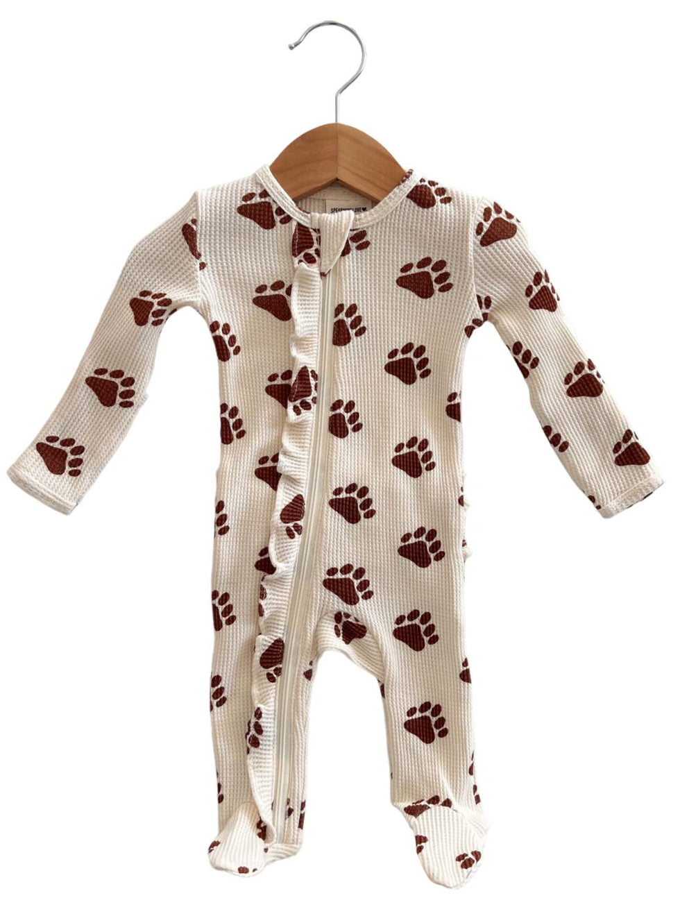 Bear Snuggles Blue Footie With Zipper main image 0