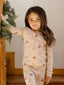 Rylee & Cru Long Sleeve Pajama Set, Ornaments