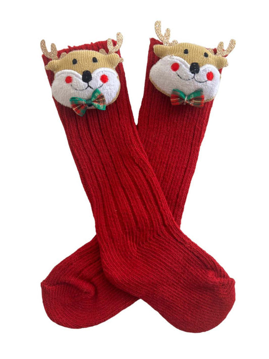 Over-the-Knee Socks, Reindeer