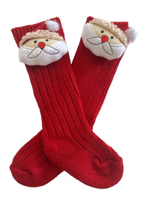 Over-the-Knee Socks, Santa