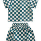 Pacific Checkerboard / Organic Finley Set
