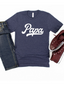 Papa Men's Graphic Tee, Heather Navy