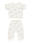 Jersey Tee + Pant Set, Swans