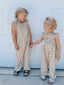 Rainbow / Organic Smocked Jumpsuit