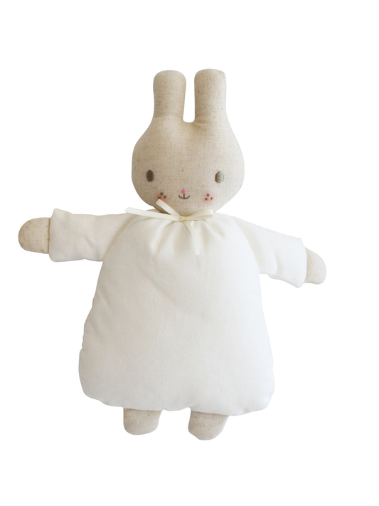 Riley Bunny Rattle, Ivory