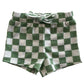 Lime Checkerboard / Riviera Swim Short / UPF 50+