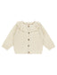 Ruffle Collar Cardigan, Natural