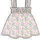 Ruffle Smocked Top and Bloomer, Simple Pretty Floral