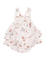 Ruffle Sunsuit, Climbing Roses