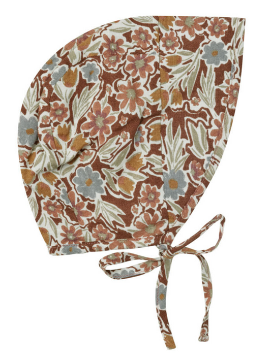 Rylee & Cru Brimmed Bonnet, Autumn Bloom