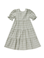 Rylee & Cru Frannie Dress, Pewter Plaid