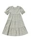 Rylee & Cru Frannie Dress, Pewter Plaid