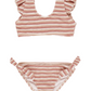 Rylee & Cru Ojai Bikini, Pink Stripe