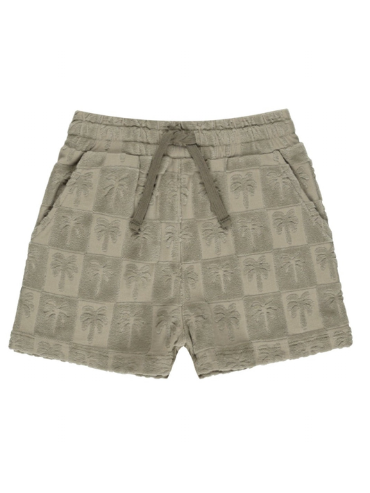 Rylee & Cru Relaxed Short, Palm Check