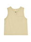 Rylee & Cru Jersey Button Tank, Lemon