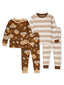 2-Pack Organic 2-Piece Pajama Sets, S'mores Please