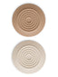 Silicone Drain Stopper 2-Pack, Natural/Shifting Sand