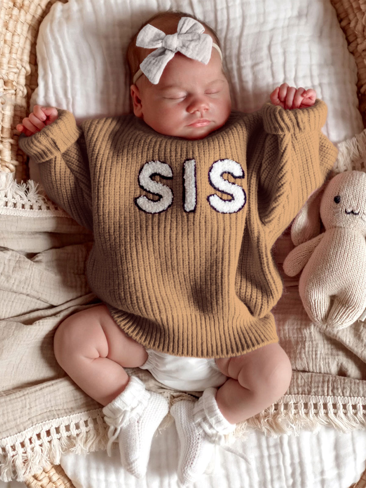 Sis Knit Sweater, Rustic