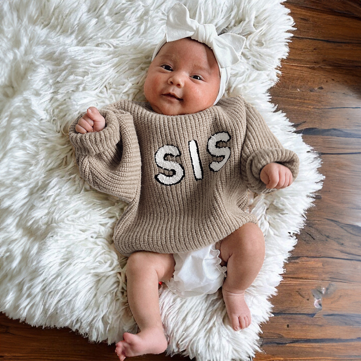 Sis Knit Sweater, Cocoa
