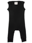 Sleeveless Romper, Black