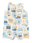 Sleeveless Shortie, Beach Patches