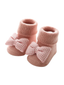 Slipper Socks, Pink Bow