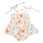 Smocked Bubble w/ Skirt, Flower Cart