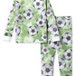 Organic 2-Piece Pajama Set, Soccer