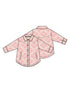 Fleece Shacket, Southwest Pink