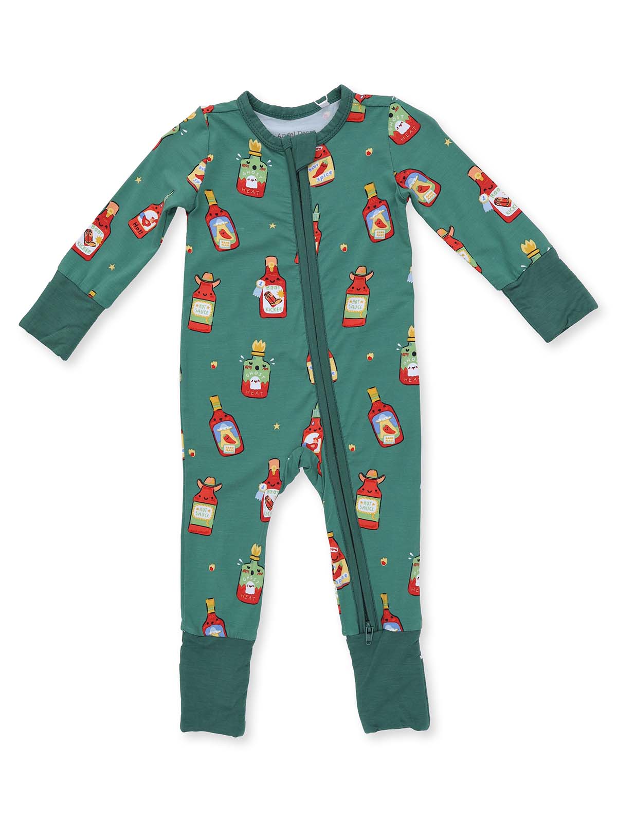2-Way Zip Romper, Spice Spice Baby