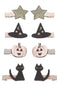 Spooky Halloween Mini Hair Clips