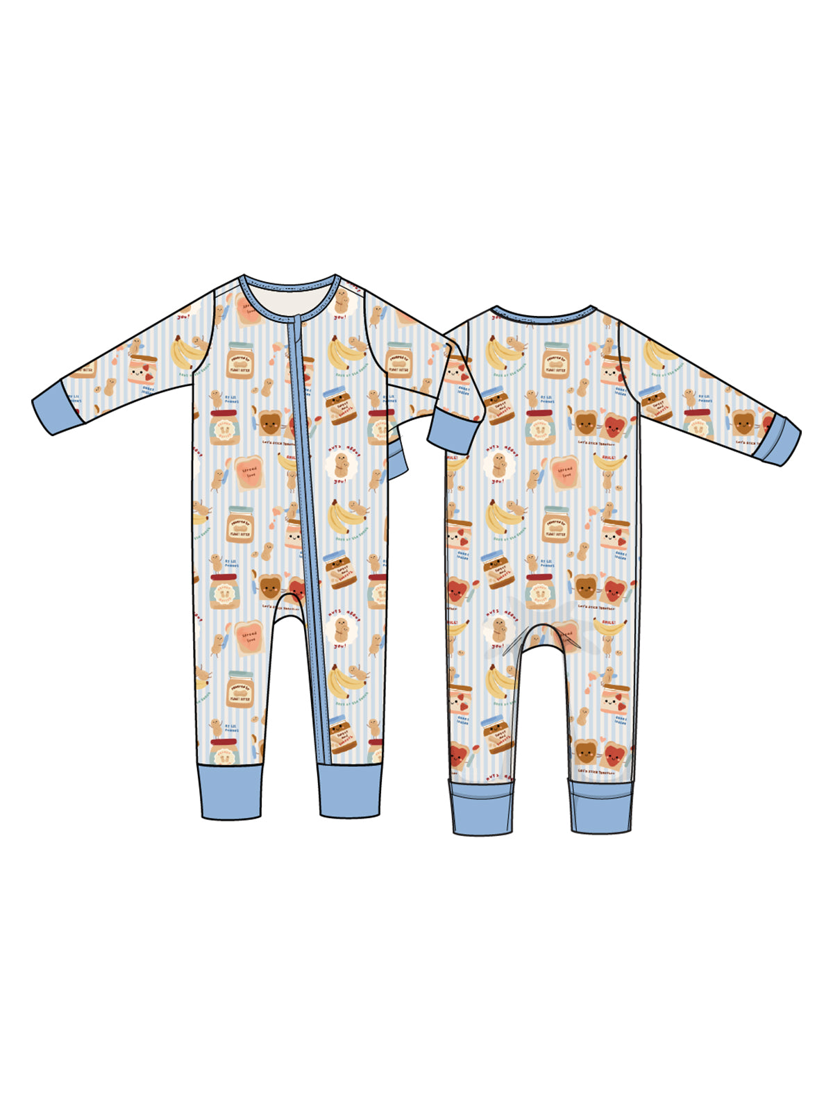 2-Way Zip Romper, Spread the Love