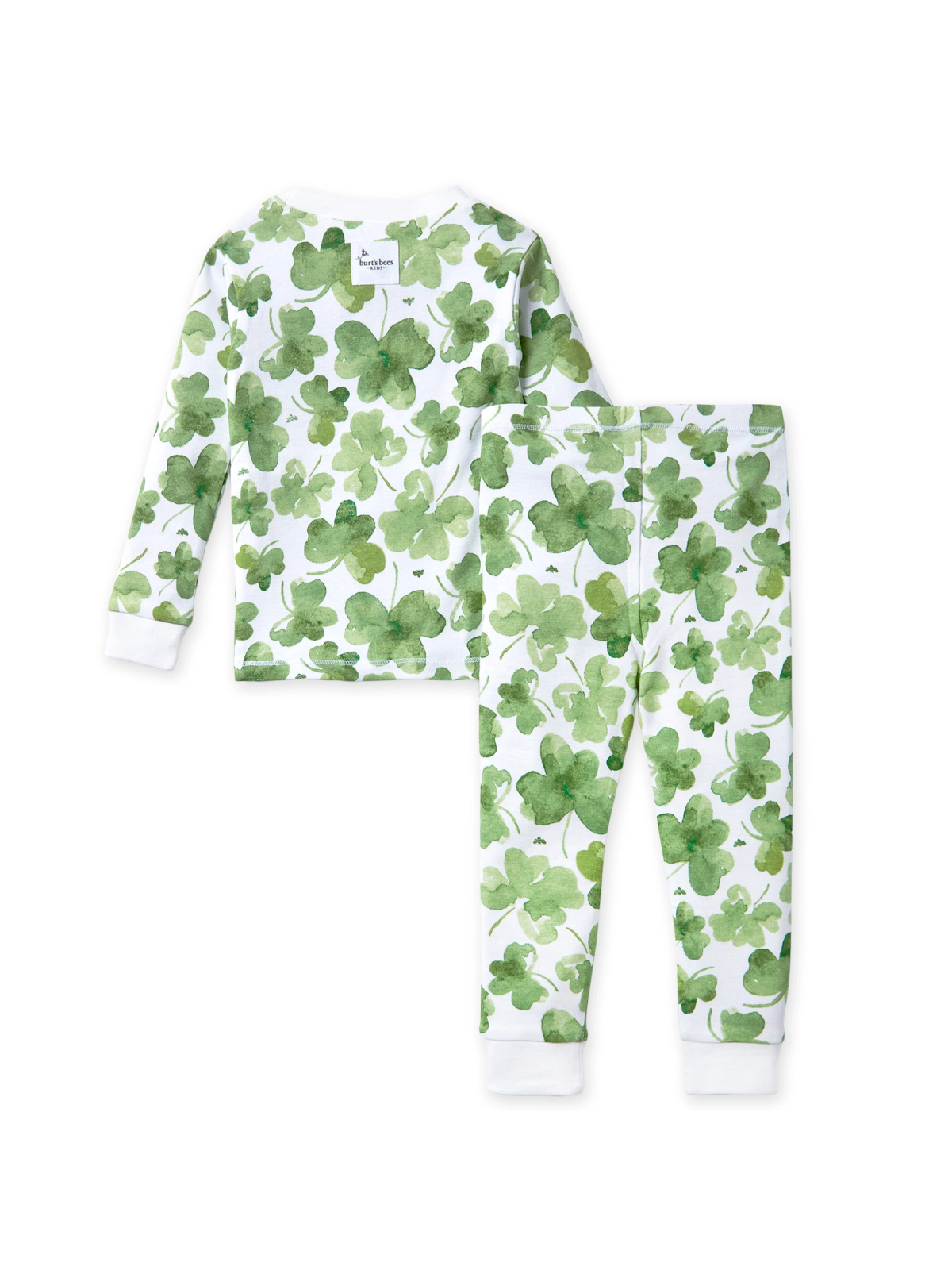St. Patrick's Day Organic 2-Piece Pajama Set, Cutest Clover