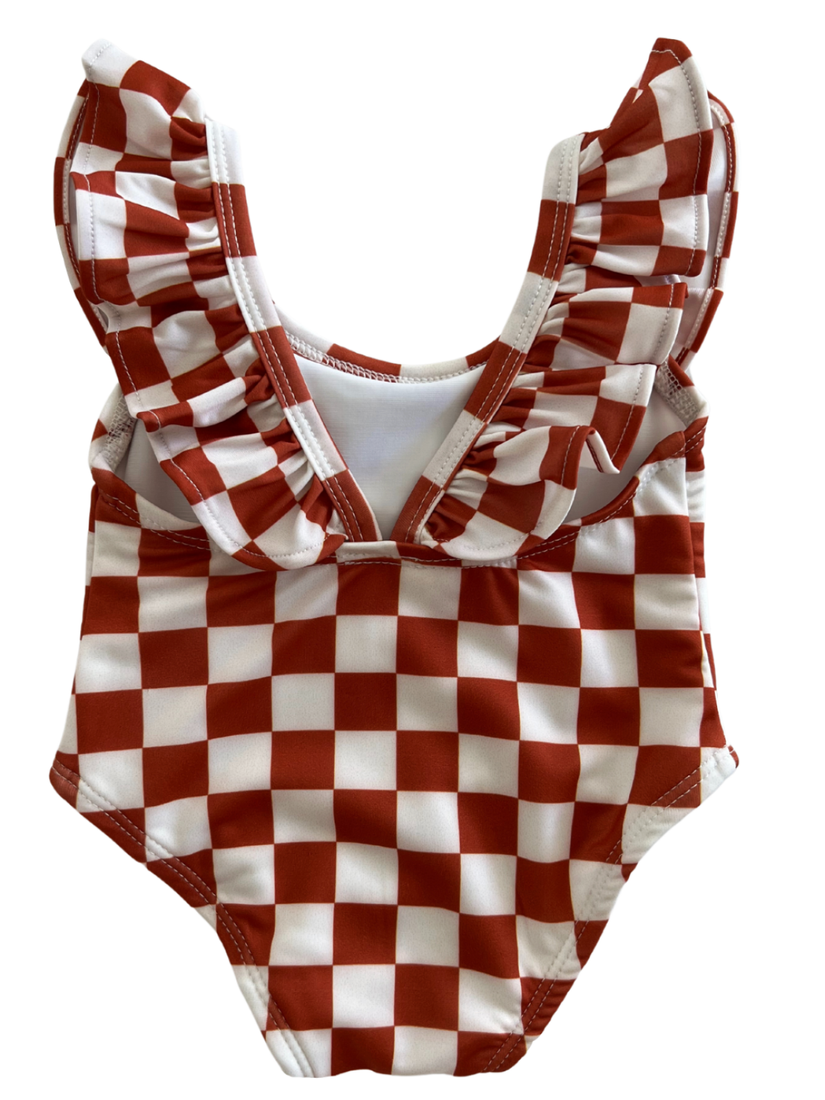 Stracciatella Checkerboard / Isla Swimsuit / UPF 50+