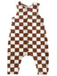 Stracciatella Checkerboard / Organic Bay Jumpsuit