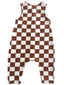 Stracciatella Checkerboard / Organic Bay Jumpsuit