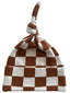 Stracciatella Checkerboard / Organic Beanie