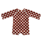 Stracciatella Checkerboard / Sonny Rashguard Swimsuit / UPF 50+