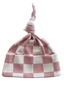 Strawberry Shortcake Checkerboard / Organic Beanie