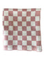 Strawberry Shortcake Checkerboard / Organic Swaddle