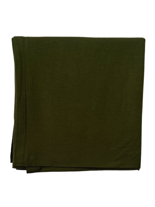 Stretch Swaddle Blanket, Olive