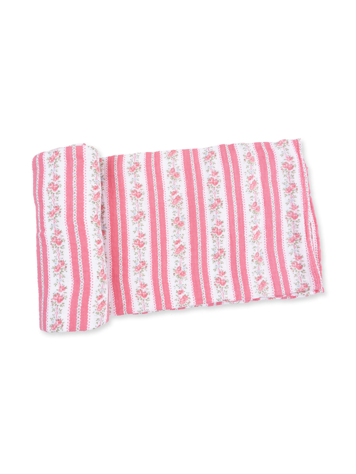 Muslin Swaddle, Suzie Floral Stripe